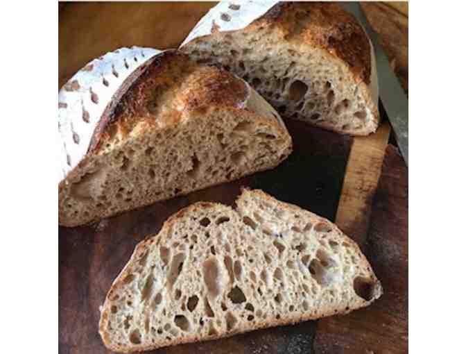 Sourdough Bread Zoom Class (with Sourdough Starter!) for 4 People with Julia Allen