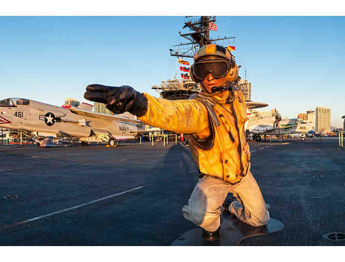 USS Midway - One Family Pack of Four (4) Guest Passes - Photo 2