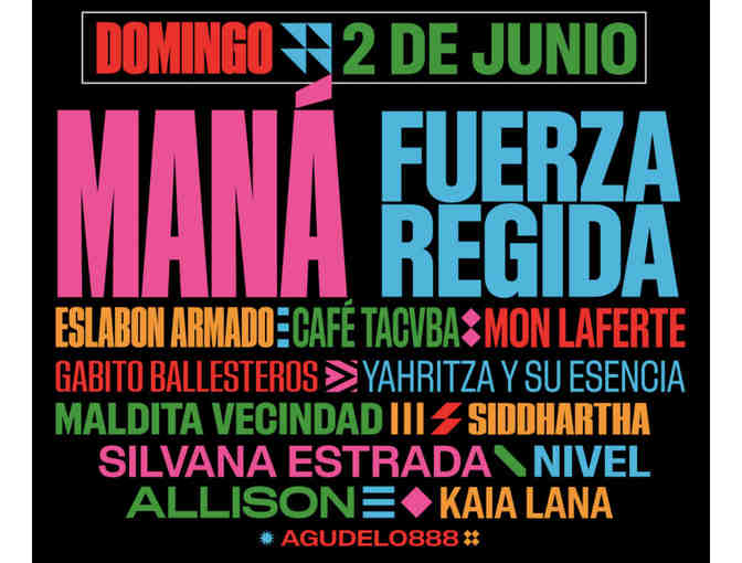 La Onda Festival by Bottlerock, Napa -- June 2024 Music Festival -- TWO 2-day Passes!