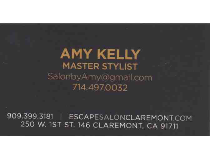 $100 Gift Card for Services by Amy Kelly @Escape Salon - Photo 2