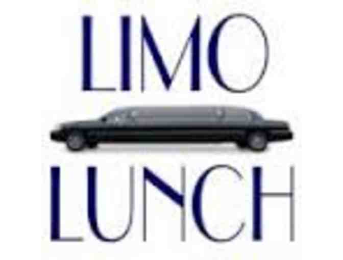 Lunch with the Principal and limousine ride