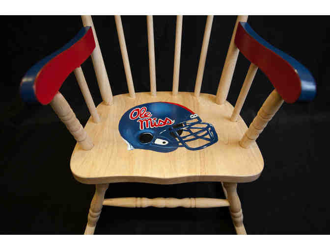 Ole Miss Kid's Colonial Rocking Chair