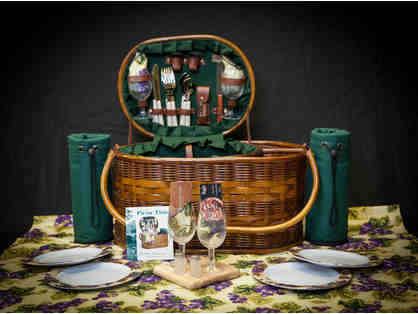 Picnic Basket Set with Newks, Primos, and Deep South Pops Gift Cards