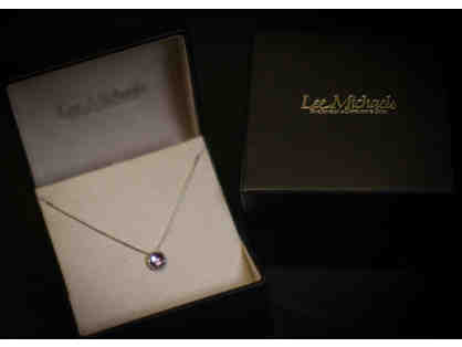 David Yurman Sterling Silver with Amethyst Pendent