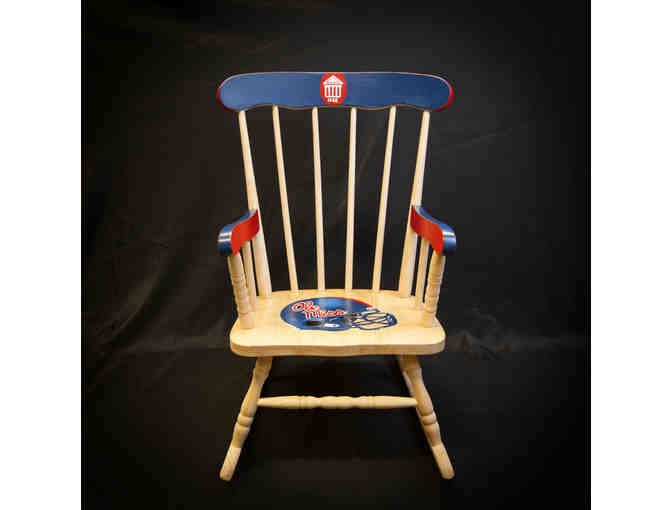 Ole Miss Kid's Colonial Rocking Chair