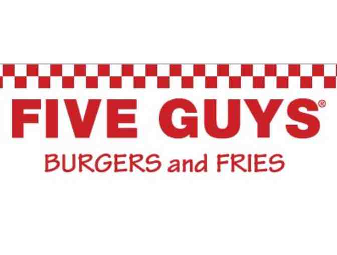 $25 (5 x $5 gift certificates) to Five Guys - Photo 1