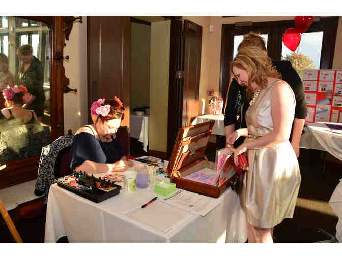 'Live' Painting by Carrie-Lynn Colores