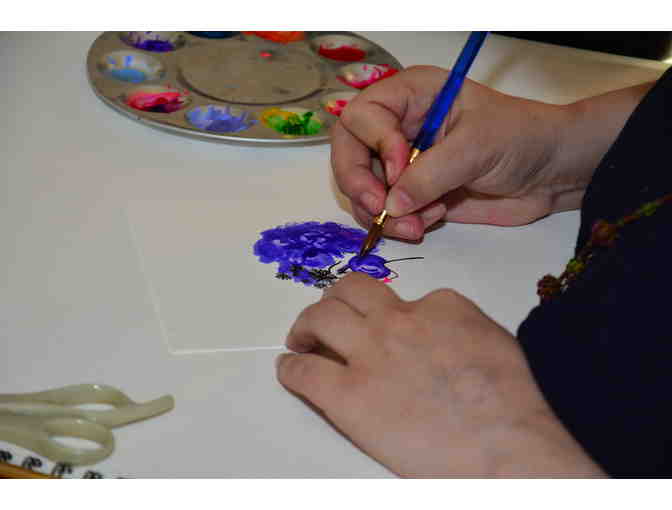 'Live' Painting by Carrie-Lynn Colores