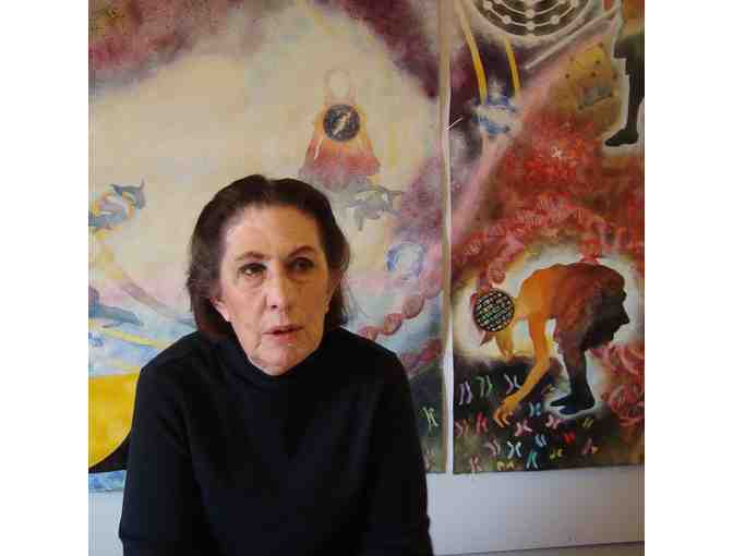 Detail from Investigate print by artist Jalaliyyih Quinn