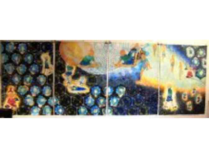 Detail from Rational Soul print by artist Jalaliyyih Quinn