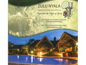 South African Photo Safari for Two at Zulu Nyala Game Lodge