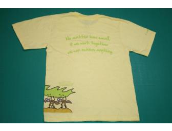 Cloud 9 World Inspirational Ants kids t-shirt size S, 6-7 yrs