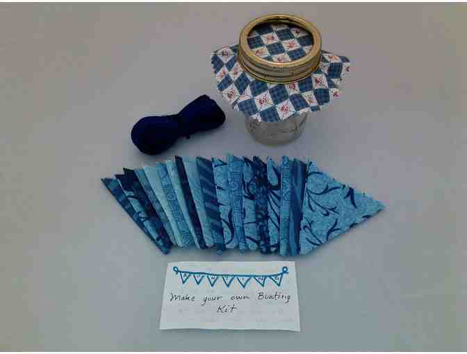 Bunting Banner Kit - blue prints