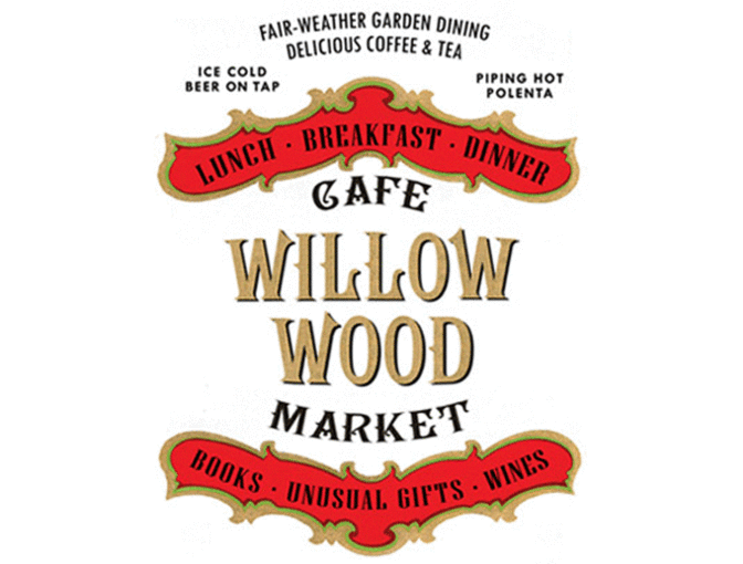 Lunch for 2 to 4 at the Willow Wood Market Cafe' with Supervisor Efren Carrillo