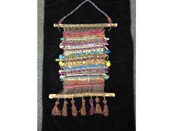 Handwoven Loom Wall Hanging by Class 3