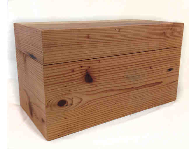 Handcrafted Wooden Box 9x10x17