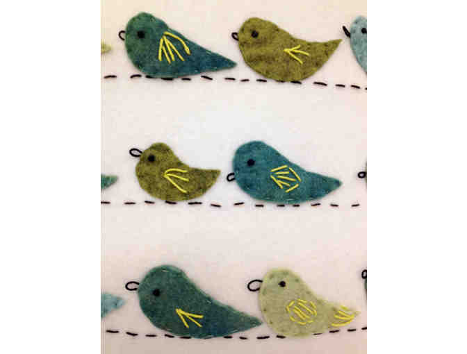 Hand-Stitched Bird Pillow-Class 2