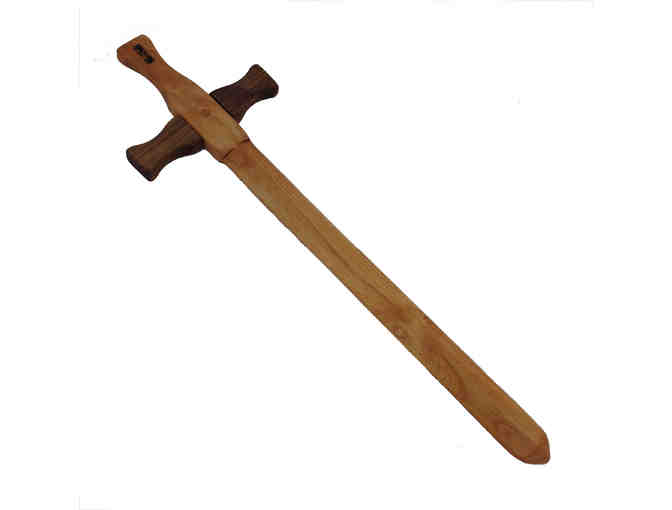 Handmade Wooden Long Sword (1 of 2)