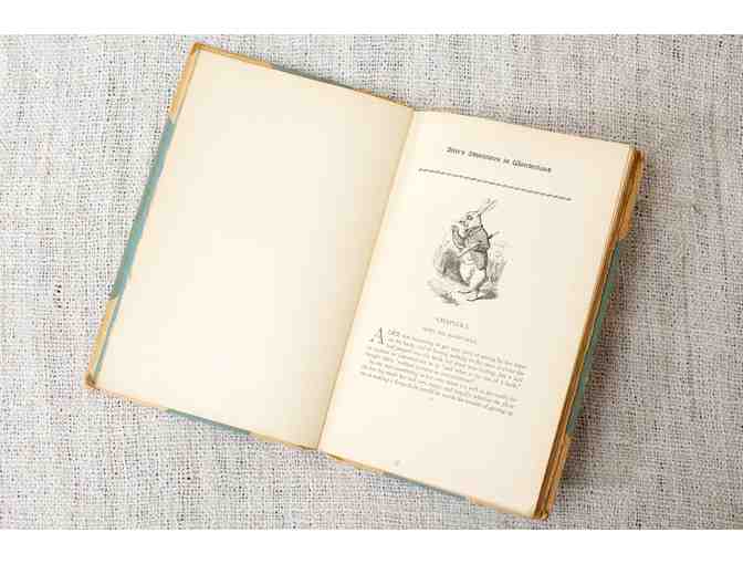 Rare Book - 'Alice's Adventures in Wonderland and Through the Looking Glass' 1915