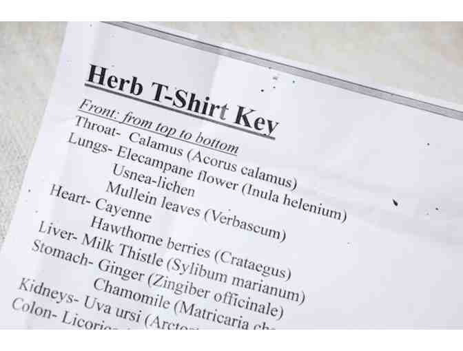 Herbal Anatomy T-shirt