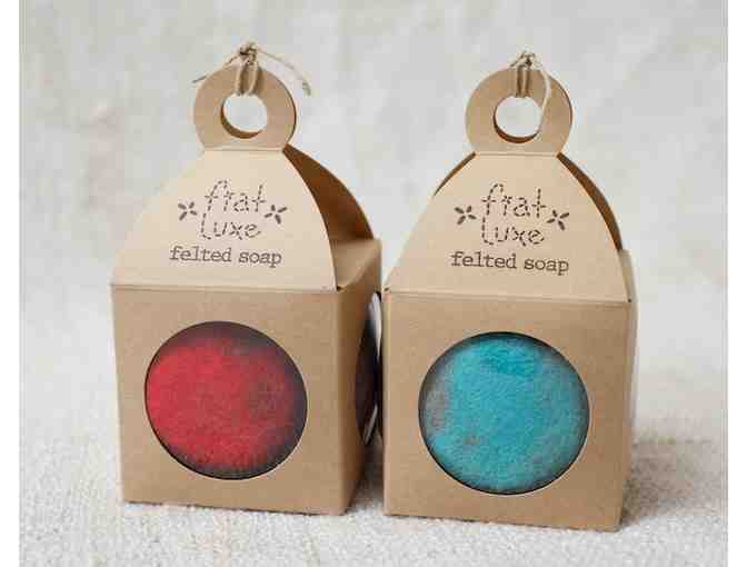 Felted Soap by Fiat Luxe - Lavender Mint & Vanilla Almond