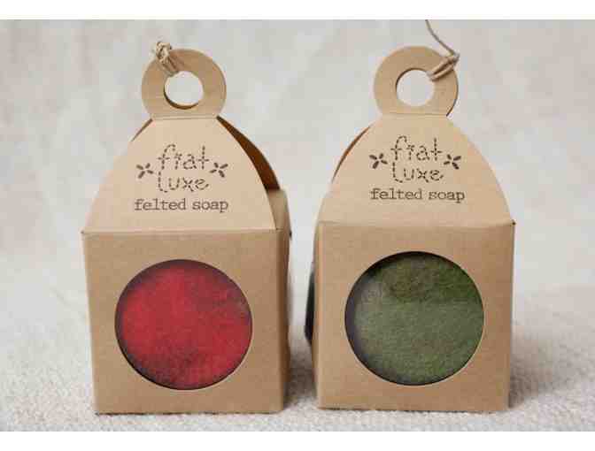 Felted Soap by Fiat Luxe - Verbena & Vanilla Almond