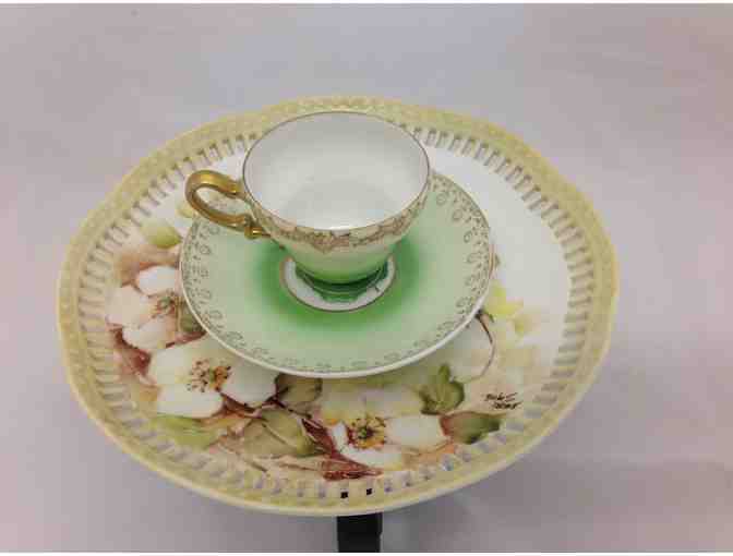 Table Top Teacup Candle Holder