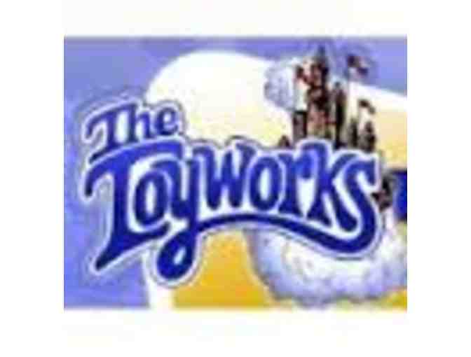 The Toyworks Gift Certificate with Wooden Hexagonal Toy