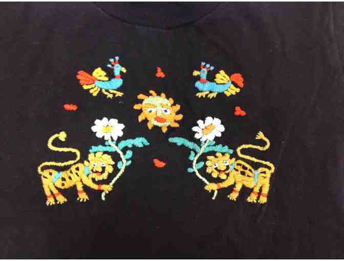 Hand Embroidered T-Shirt - Child L