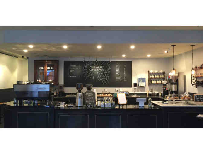 $25 Gift Card for West County Coffee & Wine