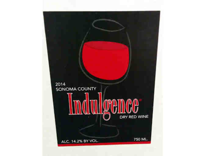 2 Bottles 2014 Indulgence, Sonoma County dry red table wine