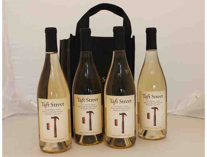 Four (4) Bottles of Award-Winning Taft Street Winery 2014 Pinot Gris