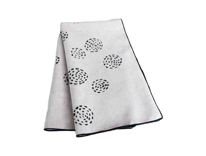 Two Luca Jackson Hand-Printed Tea Towels