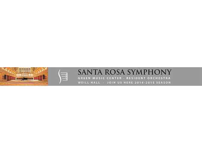 Two (2) Santa Rosa Symphony Tickets to Vadim Returns!