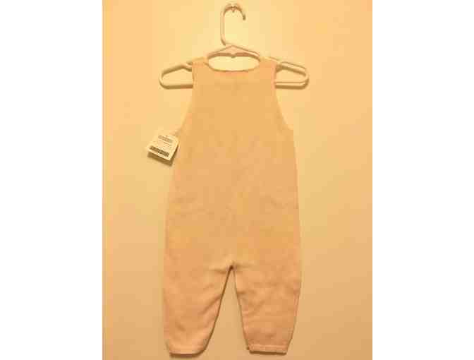 Janie and Jack Knit Jumper, Peach, 3-6 Month Size