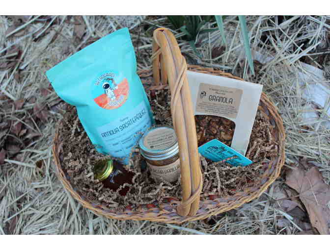 Retrograde Coffee Gift Basket with Free Drink Card