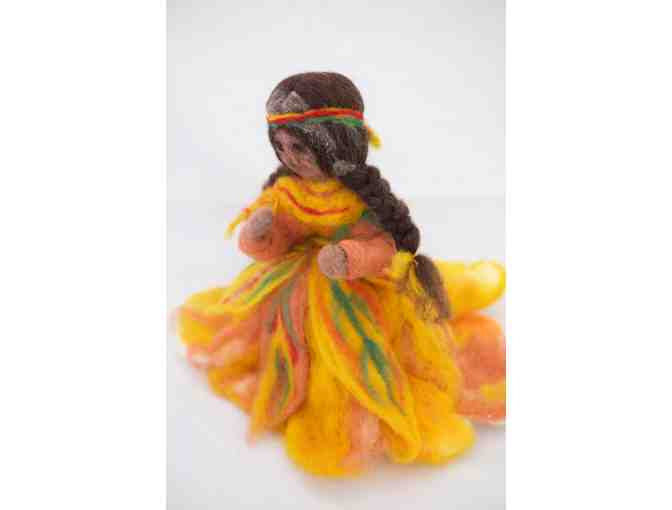 'Evening Star' Needle-felted Doll