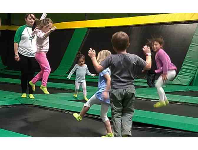 Two passes for 1 hour of jumping at Rockin' Jump at Eipicenter