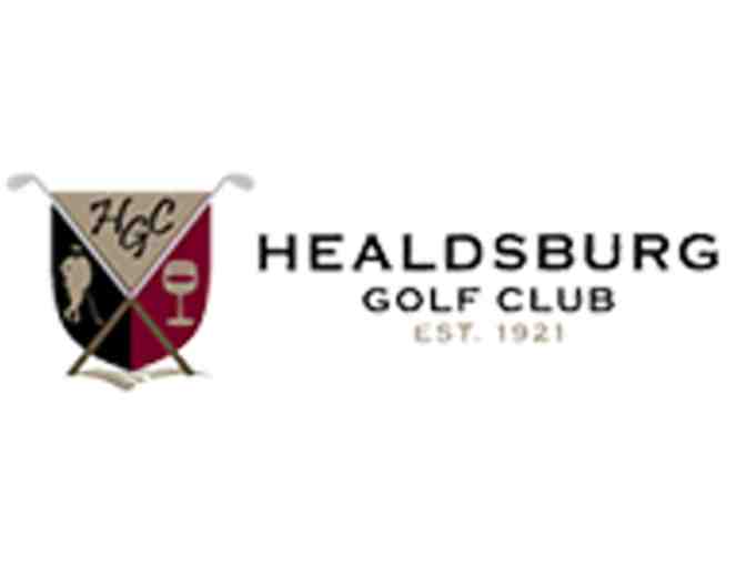 One Golf Round for 4 players at Healdsburg Golf Club, CA