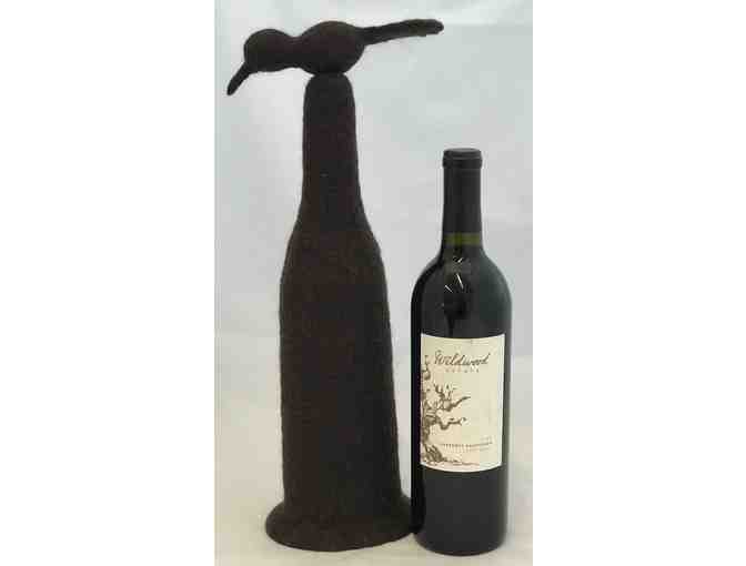 2013 Wildwood Estates Cabernet Sauvignon with Felted Bird Wine Cover - Photo 1