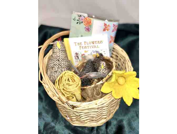 Spring Nature Table Basket by Homeschool