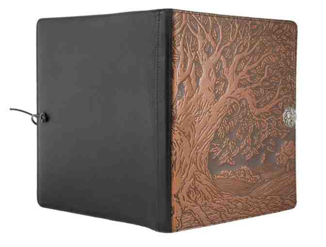 EXTRA LARGE OBERON LEATHER JOURNAL SKETCHBOOK | TREE OF LIFE