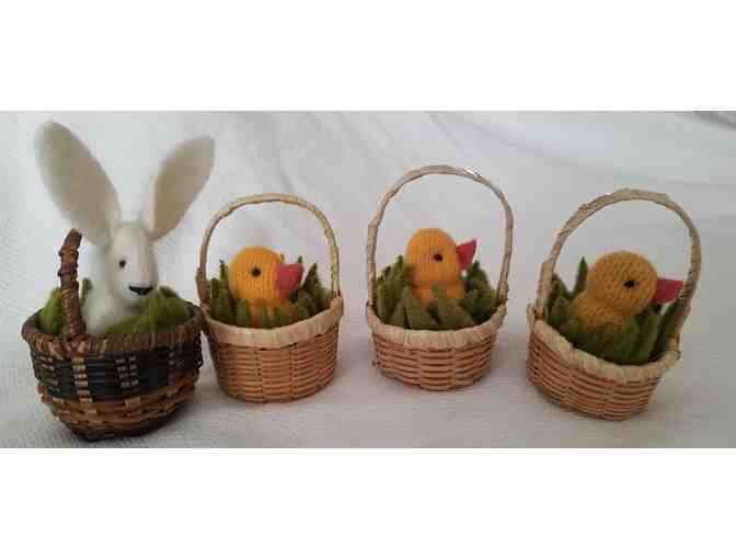 Bunny and Chicks - Hand Made by Ms Prosser!