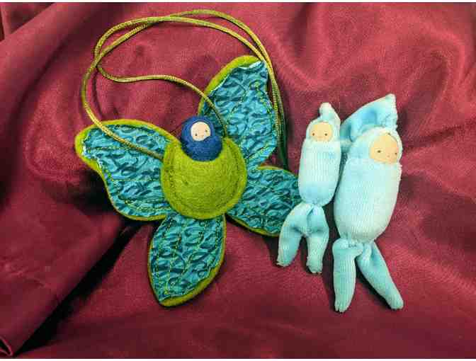 Wings and Waves Dolls from Fairy Shadow Company