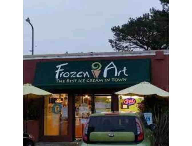 $25 gift card to Frozen Art Gourmet Ice Cream, Santa Rosa - Photo 2
