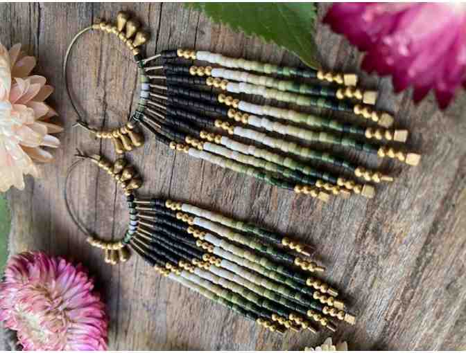 'Oljato' Hoop Earrings - handcrafted by Dancing Willow