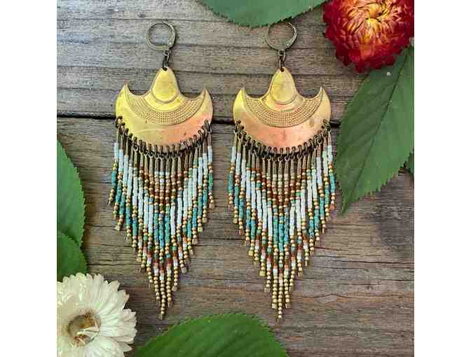 'Sita' Earrings - handcrafted by Dancing Willow