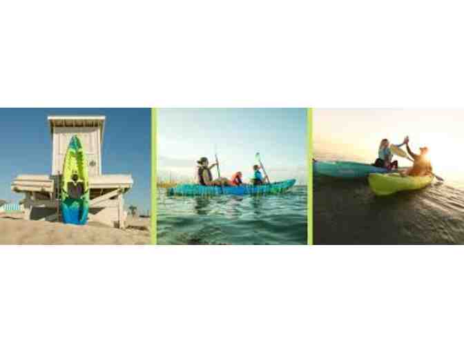 ONE Weekend of Kayak or Stand-Up Paddleboard Rental