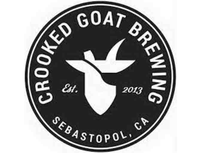 $25 Gift Card to Crooked Goat Brewing in Sebastopol