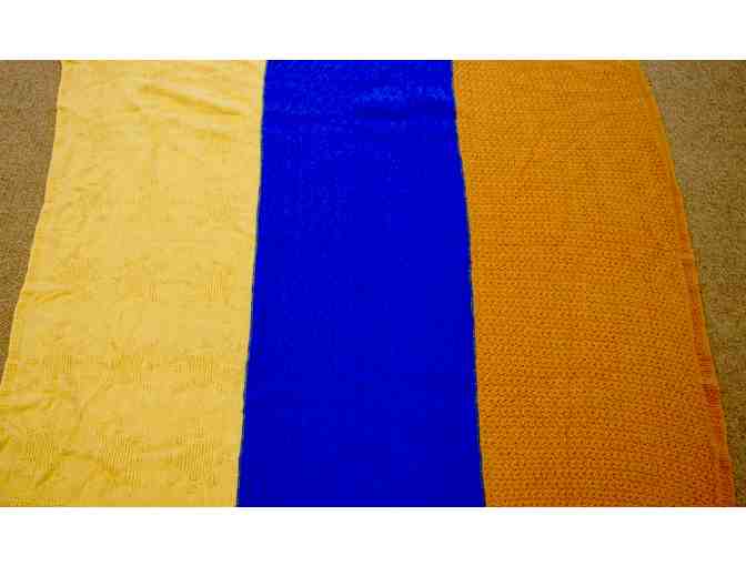 Sun, Sea and Sand Knit Blanket